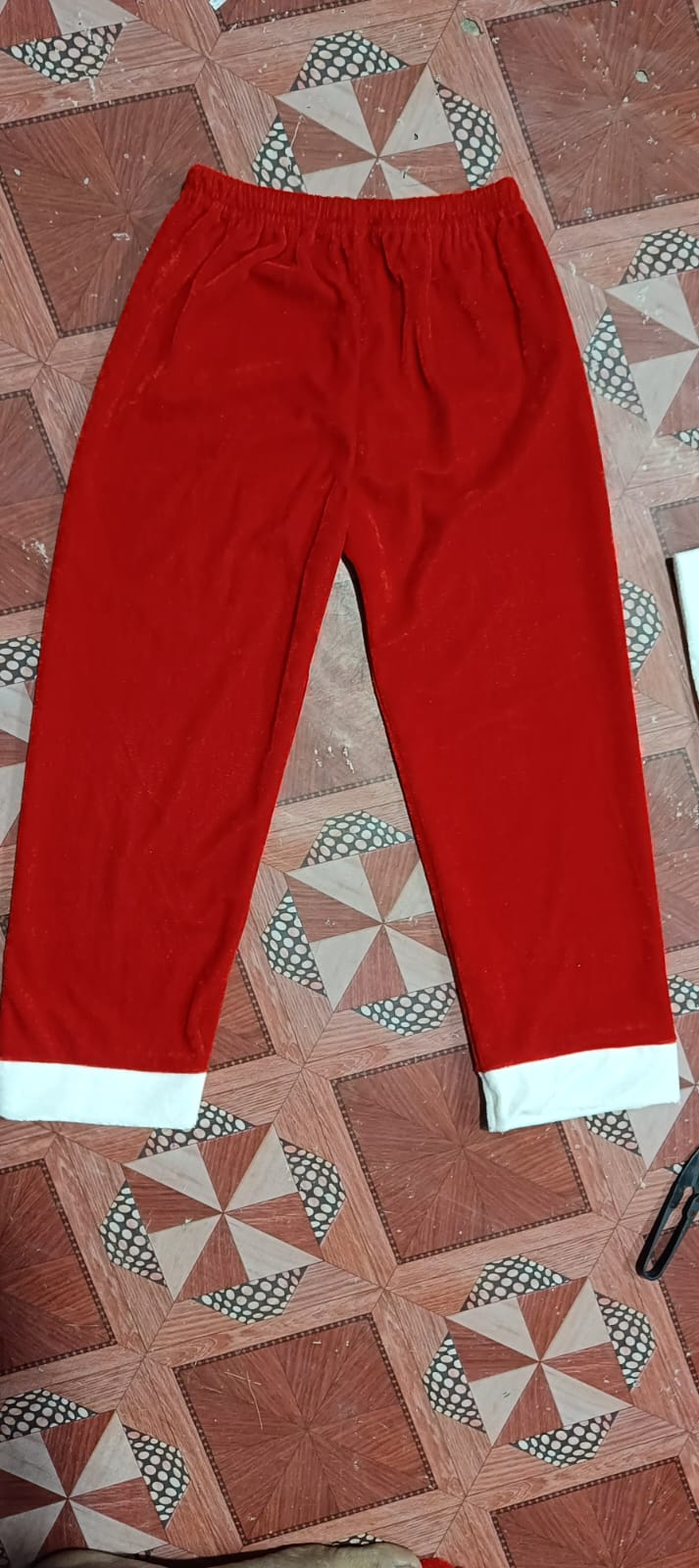 Santa Velvet dress for boys with Belt