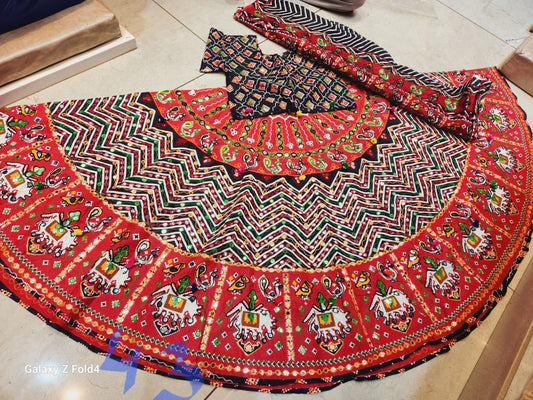 360 Lahenga  Cotton Fabric - 0A