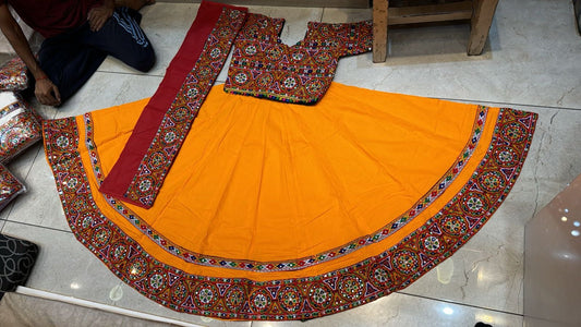 Cotton Lahenga - Assorted color