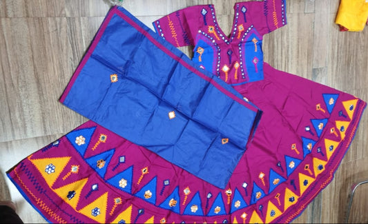 360 Lahenga Cotton Fabric - 0M