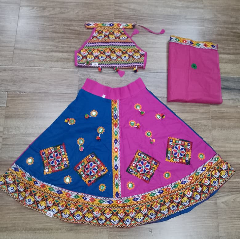 Gujrati  Chaniya Choli For kids