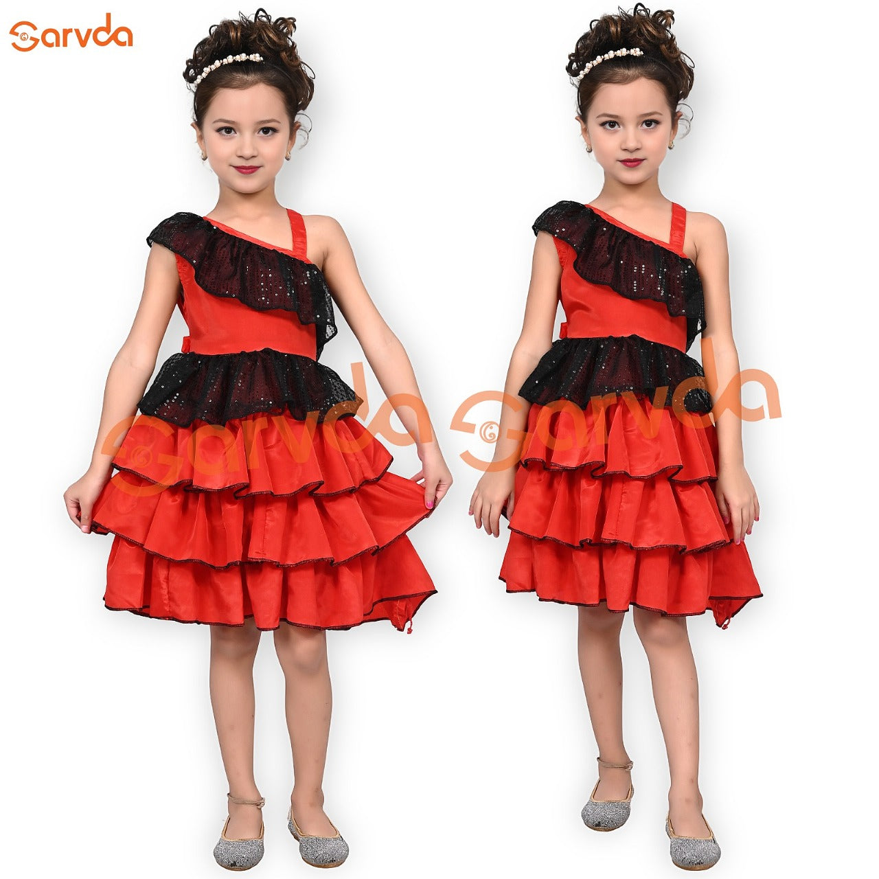 Spanish Girl Fancy Dress Costume