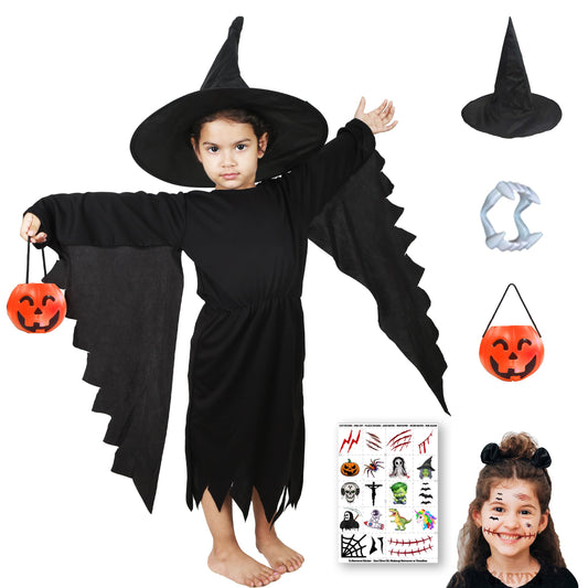 Halloween/Crow Dress For Girls